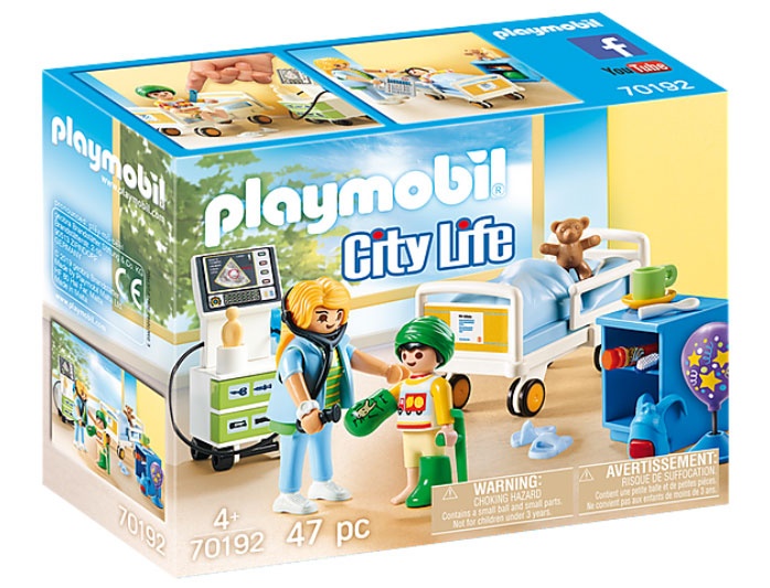Playmobil 70192 City Life Kinderkrankenzimmer