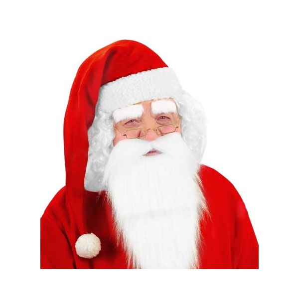 Kostüm-Zubehör Weihnachtsmannmütze 66 cm lang