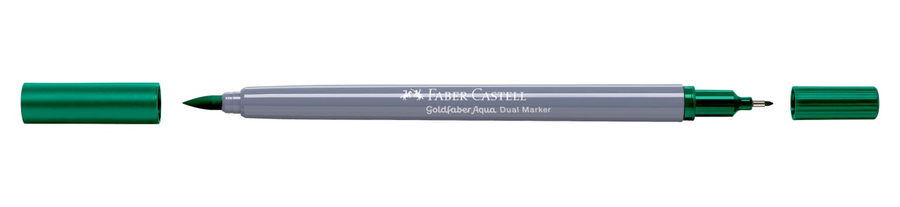 Faber-Castell Goldfaber Aqua Dual Marker phthalogrün dunkel