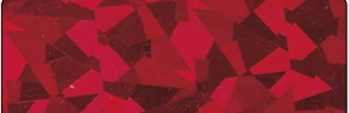 Folia Holographische Folie Magic rot selbstklebend