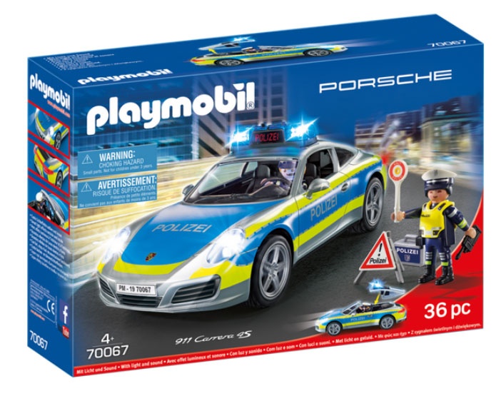 Playmobil 70067 Porsche 911 Carrera 4S Polizei