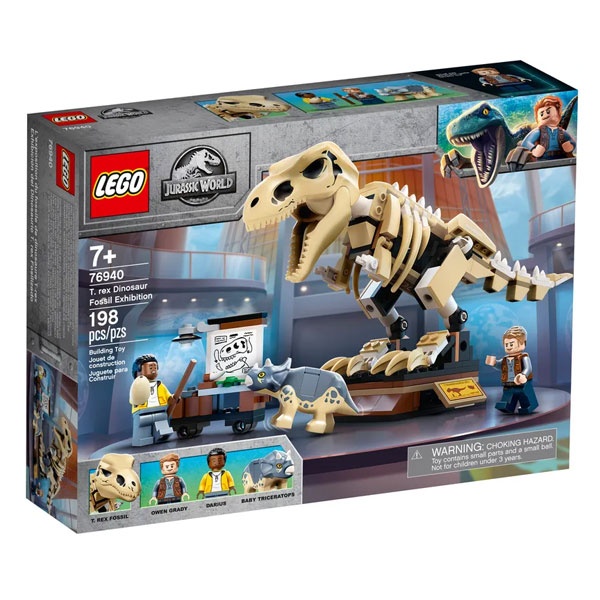 Lego Jurassic World 76940 T.Rex-Skelett i.d.Fossilienausstel
