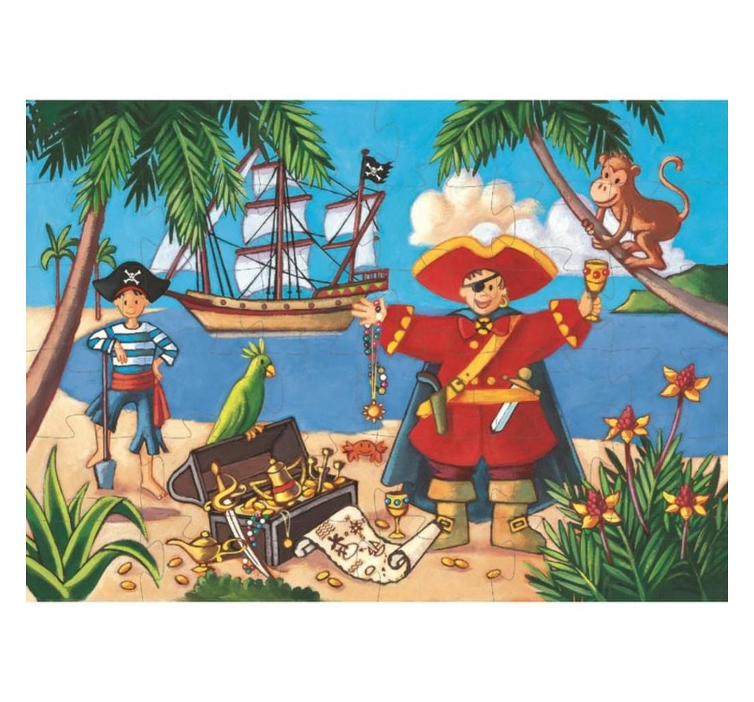 Puzzle Piratenschatz 36 Teile
