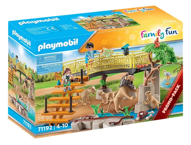 Playmobil Family Fun 71192 - Löwen im Freigehege