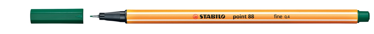 Stabilo Fineliner Pen 88 tannengrün