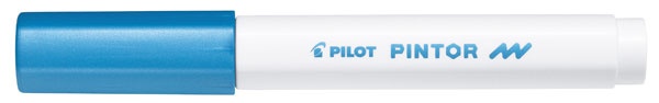 Pilot Pintor Marker fein metallic blau