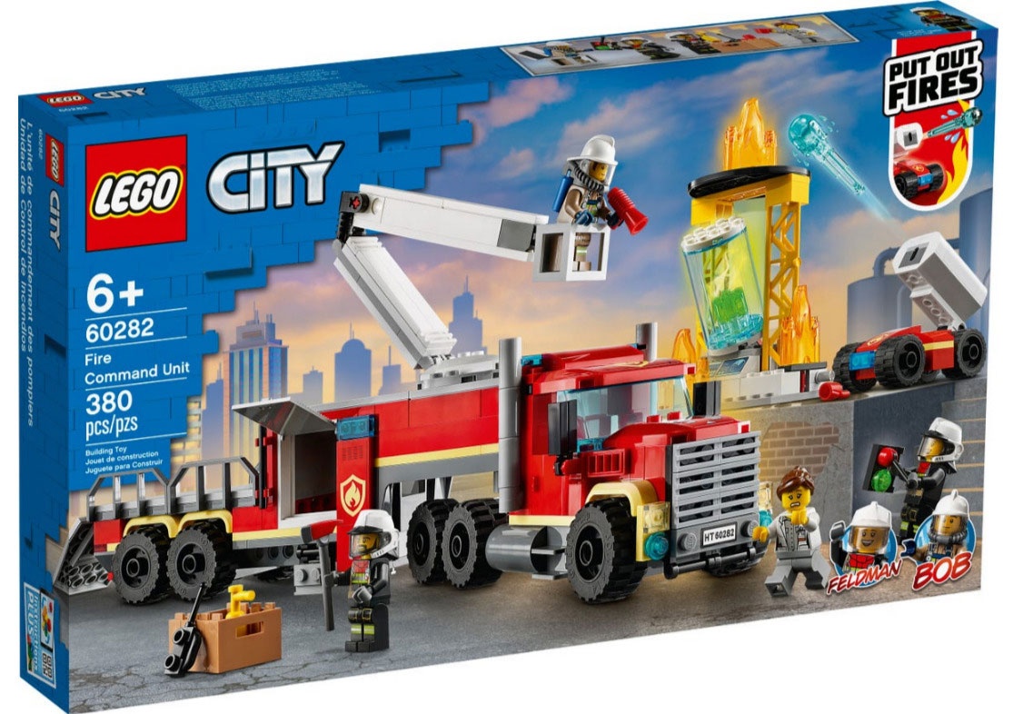 Lego City 60282 Mobile Feuerwehreinsatzzentrale