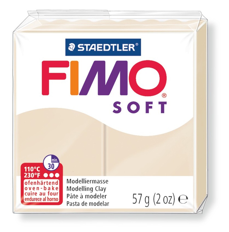 Staedtler Modelliermasse Fimo soft sahara 57 g