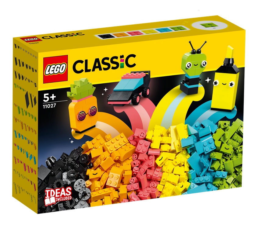 Lego Classic 11027 Neon Kreativ-Bauset