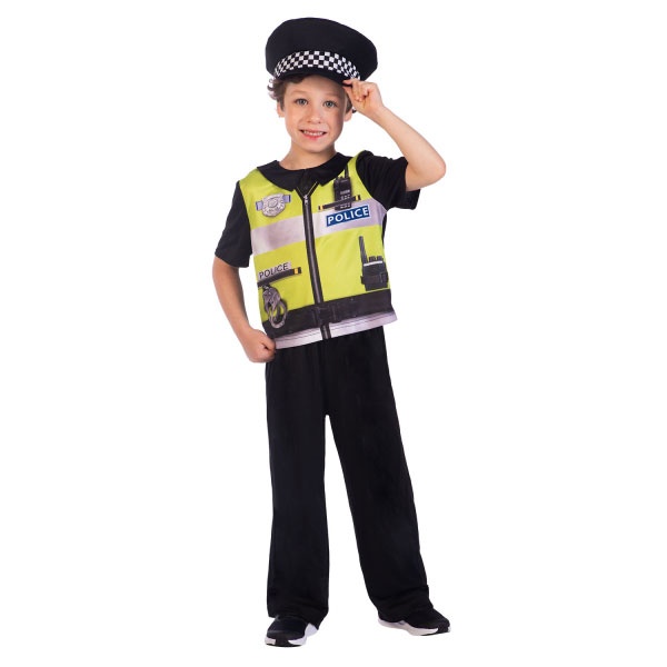 Kostüm Polizist Gr. 104 3-4 Jahre