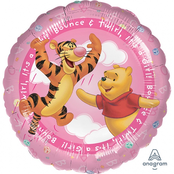 Folienballon Pooh It´s a Girl 45 cm