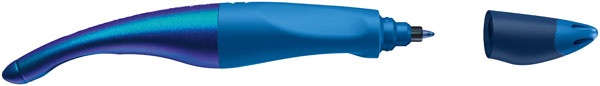 Stabilo Tintenroller Metalic blau links