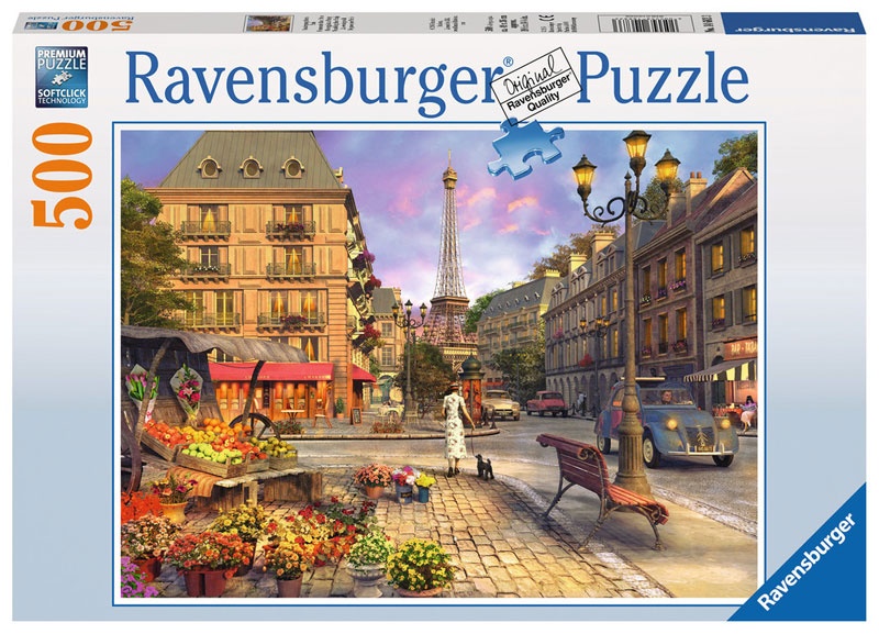 Ravensburger Puzzle Spaziergang durch Paris 500 Teile