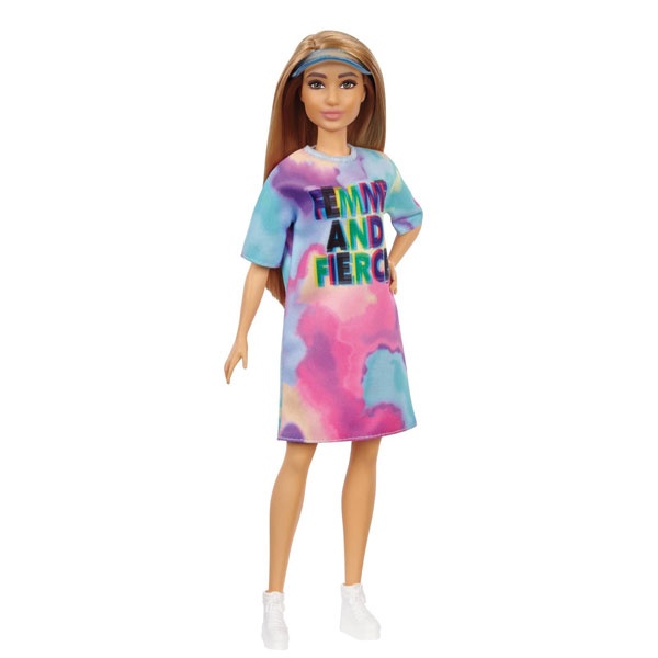 Barbie Fashionistas Puppe im Tie Dye Kleid Nr. 159