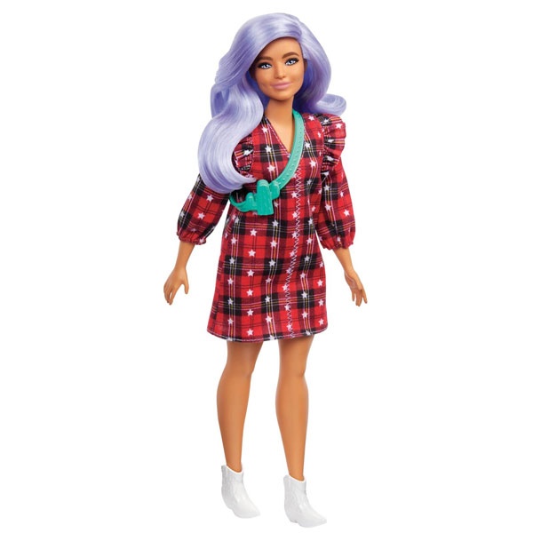 Barbie Fashionistas Puppe im karierten Kleid Nr. 157