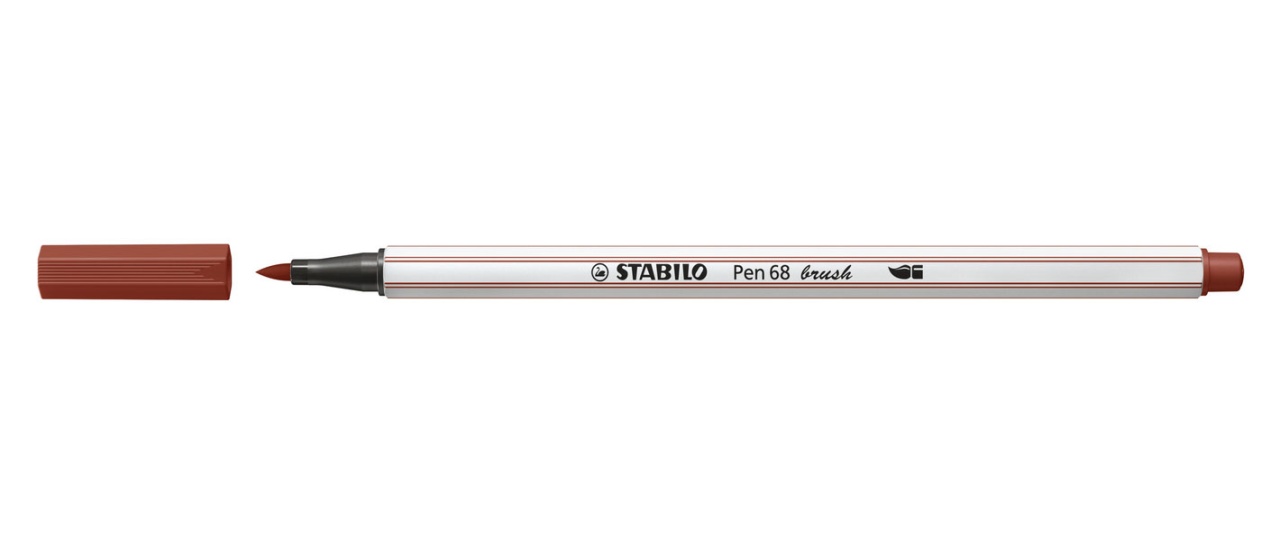 Stabilo Pen 68 brush Siena