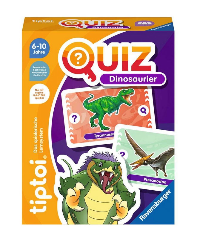 Ravensburger tiptoi 00165 Quiz Dinosaurier