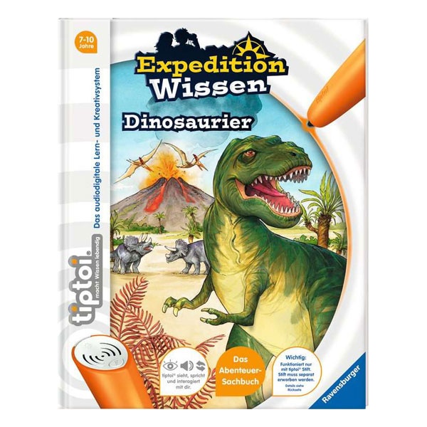 Ravensburger tiptoi Buch - Expedition Wissen Dinosaurier