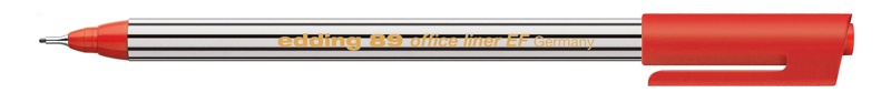 Edding 89 office liner EF Fineliner rot
