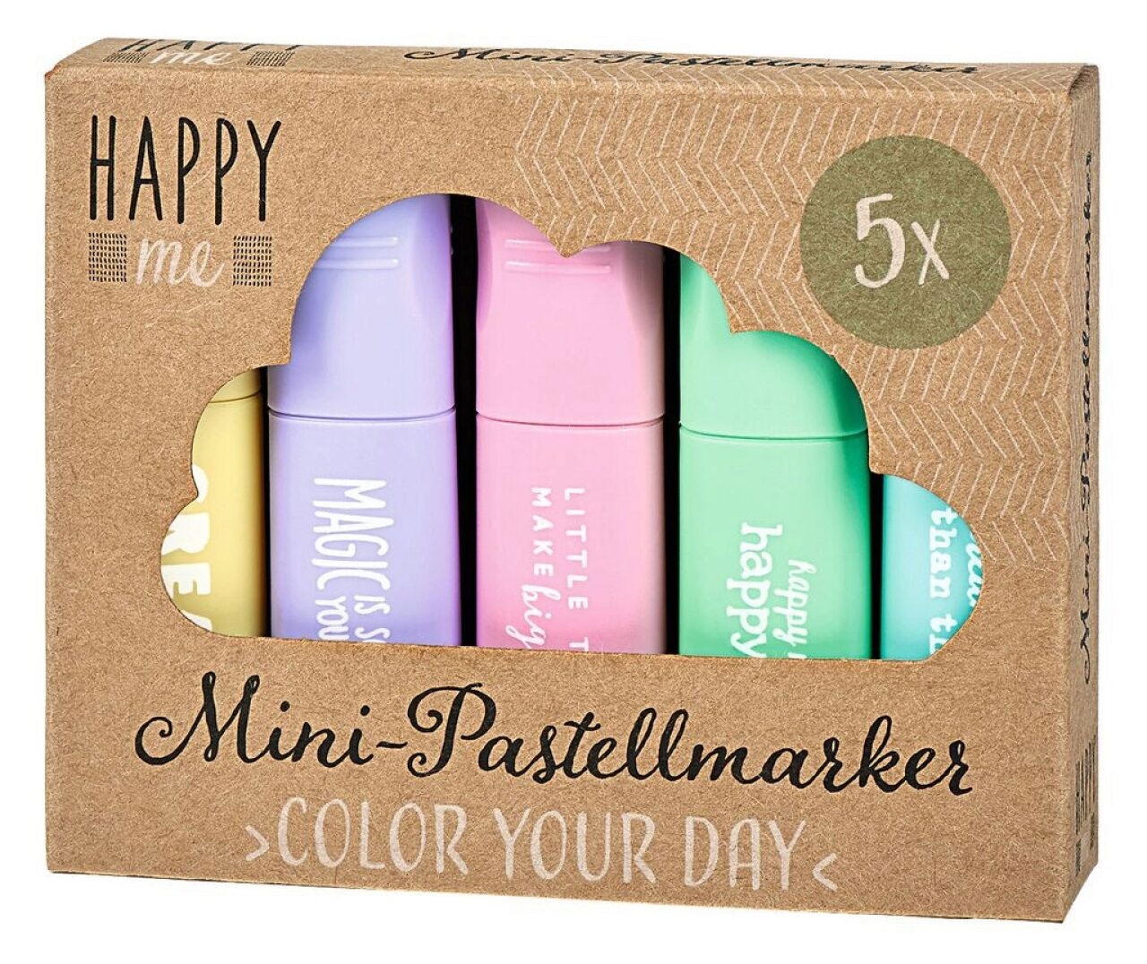 Happy me - Mini Pastellmarker von moses