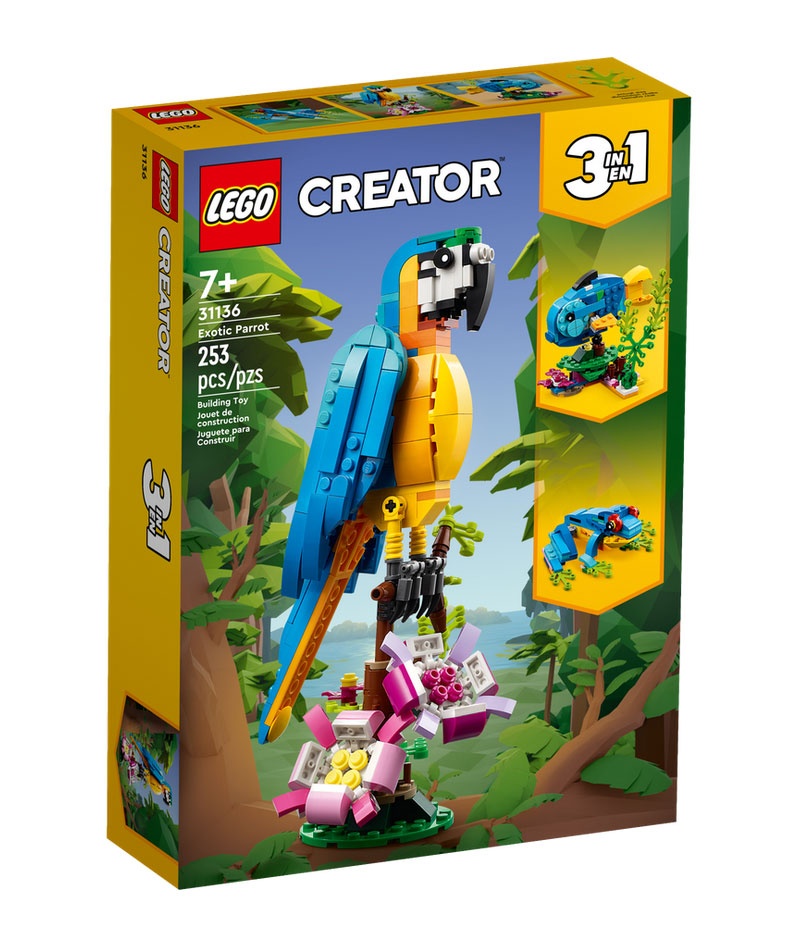 Lego Creator 31136 Exotischer Papagei