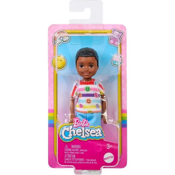 Barbie Chelsea Puppe Junge Schwarze Haare Mattel