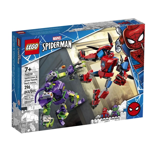 Lego Marvel 76219 Spiderman& Green Goblin Mech Battle