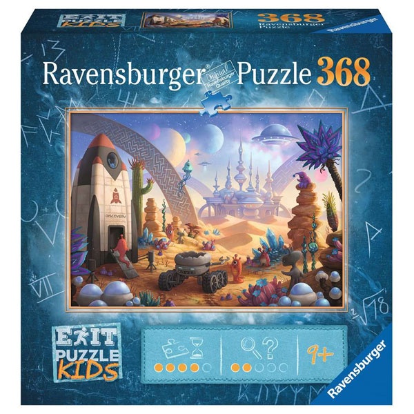 Ravensburger Puzzle Exit Kids Weltraummission 368 Teile