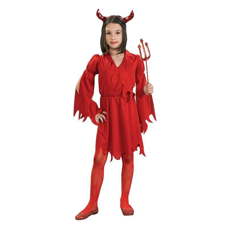Kostüm Devil Girl Gr, 5 - 7 Jahre