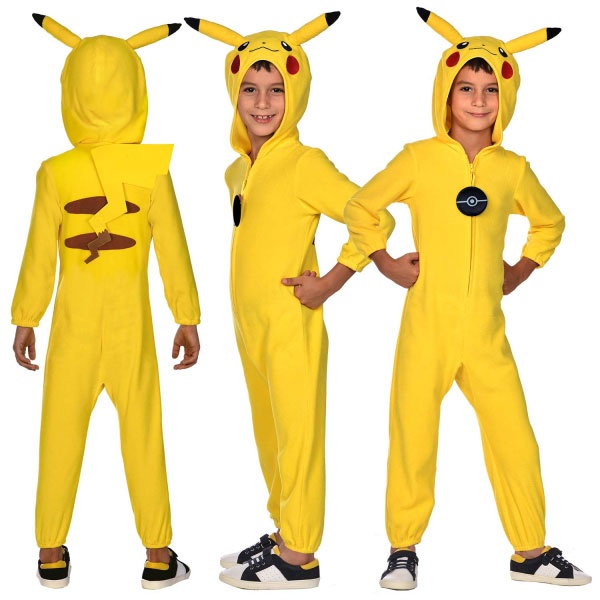 Kostüm Pokemon Pikachu Gr. 104 3-4 Jahre