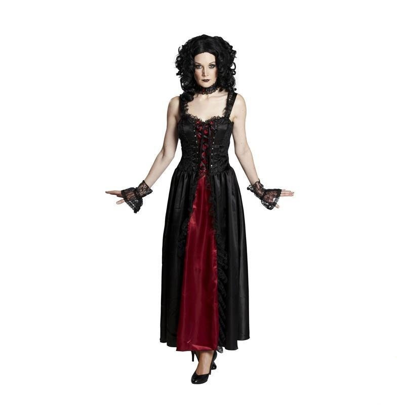 Kostüm Damenkostüm Gothic Lady Gr. 36