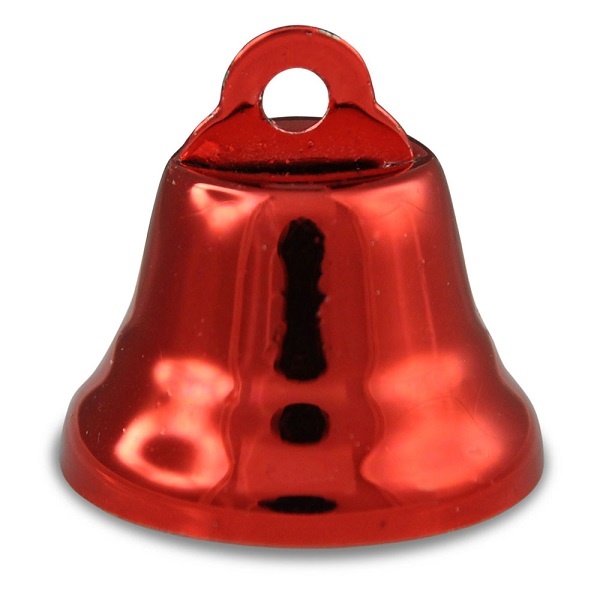 Glocken 3 Stück 32 mm rot