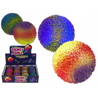 Springball Regenbogen mit LED