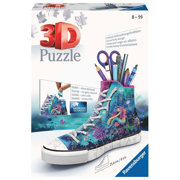 Ravensburger 3D Puzzle Sneaker Bezaubernde Meerjungfrauen