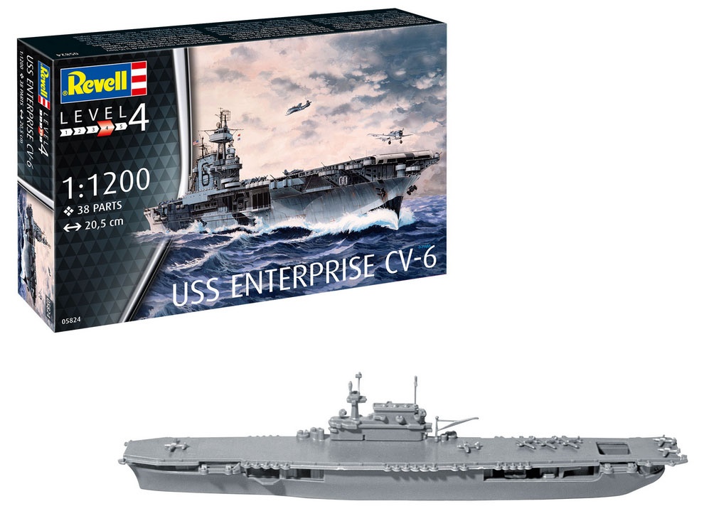 Revell 05824 USS Enterprise CV-6