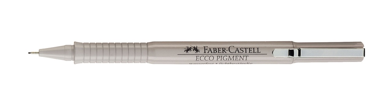 Faber Castell Tintenschreiber Ecco Pigment 0,7mm schwarz