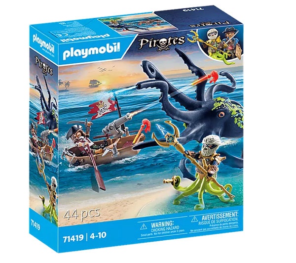 Playmobil Pirates 71419 Kampf gegen den Riesenoktopus