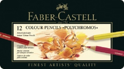 Faber Castell Farbstifte Polychromos 12er, Metalletui