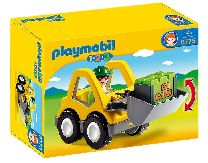 Playmobil 6775 1.2.3 Radlader