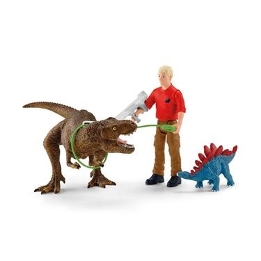 Schleich Dinosaurier Tyrannosaurus Rex Angriff 41465
