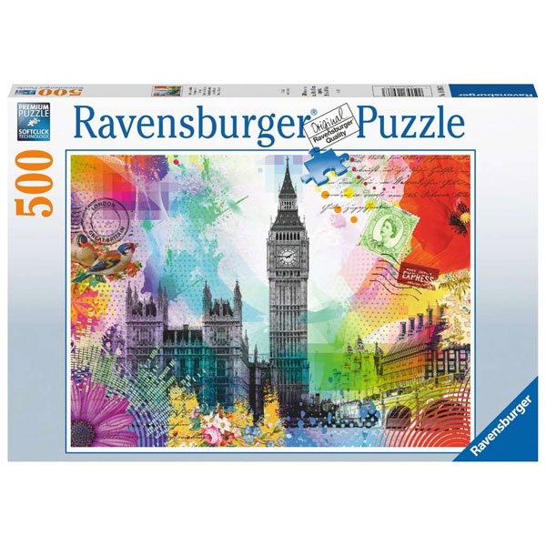 Ravensburger Puzzle Grüße aus London 500 Teile