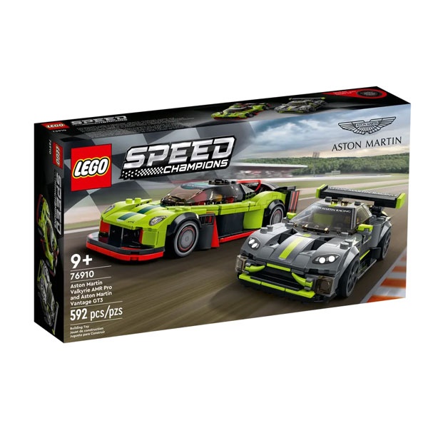 Lego Speed Champions 76910 Aston Martin Valkyrie AMR Pro und