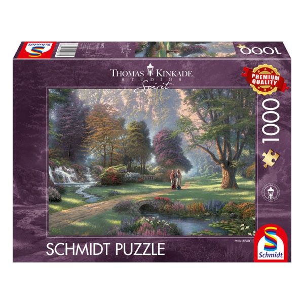 Schmidt Spiele Puzzle Thomas Kinkade Spirit Weg d.G. 1000 T.