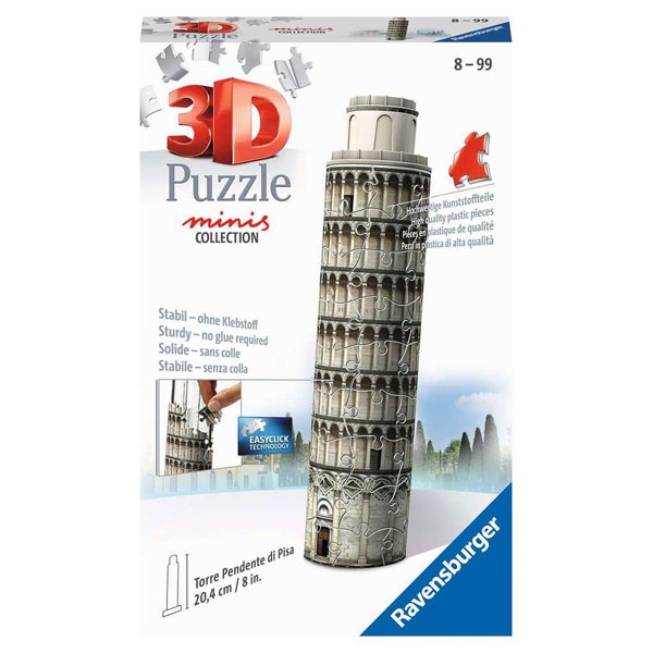 Ravensburger 3D Puzzle Mini Schiefer Turm von Pisa