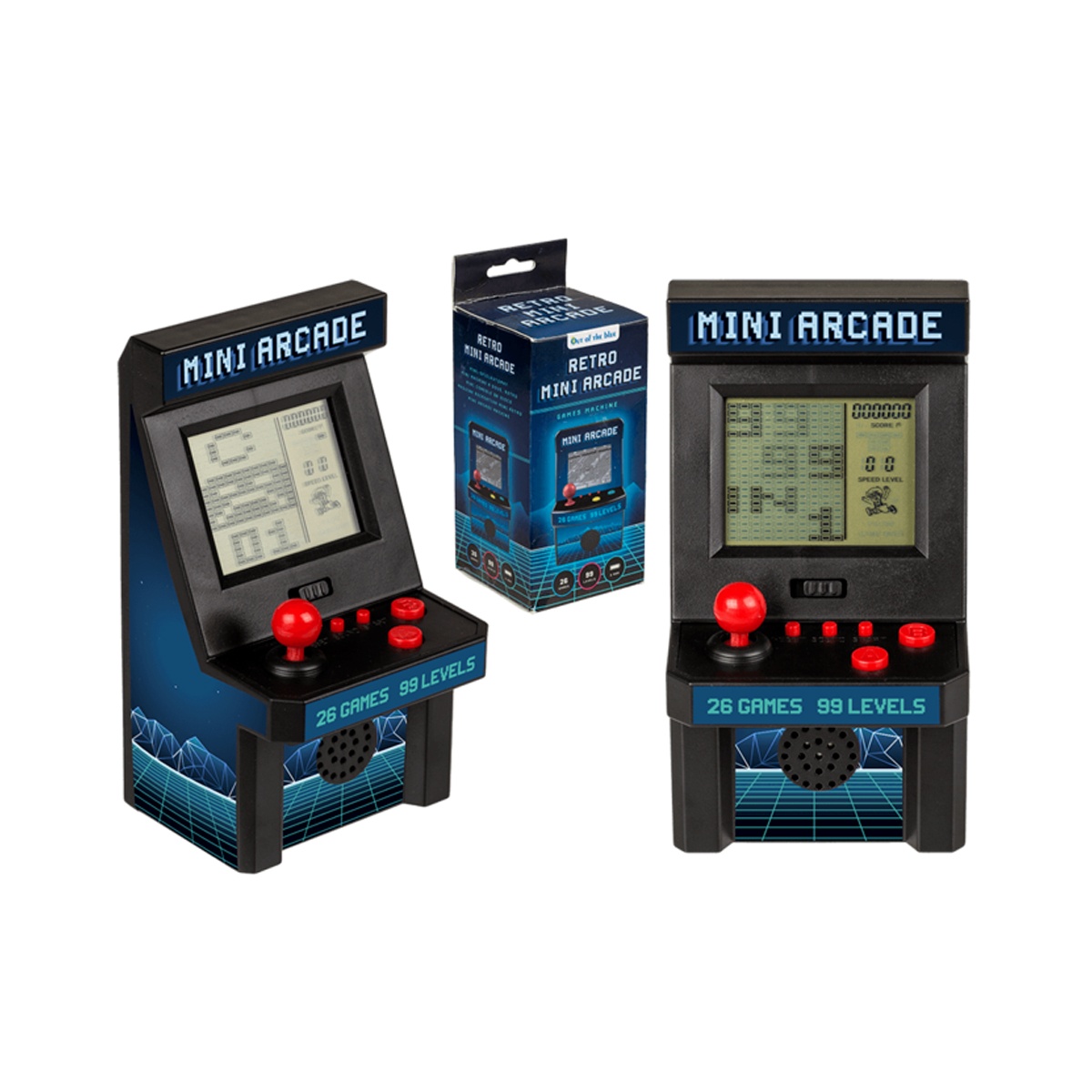 Mini Retro Spielautomat mit 26 Spielen