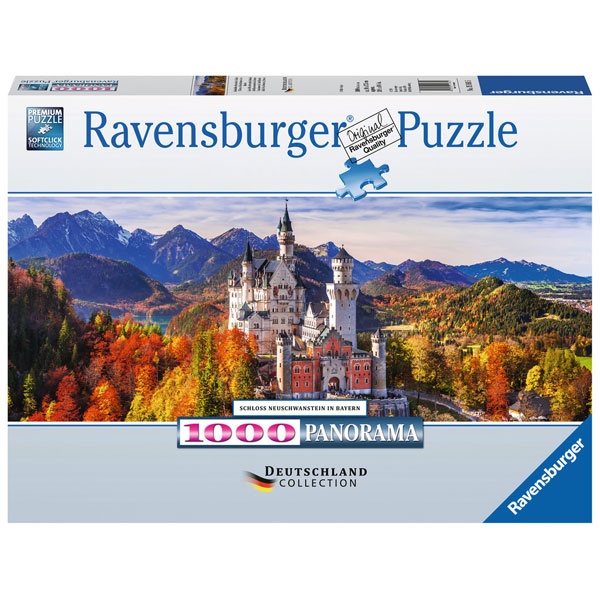Puzzle Schloss Neuschwanstein in Bayern 1000 Teile