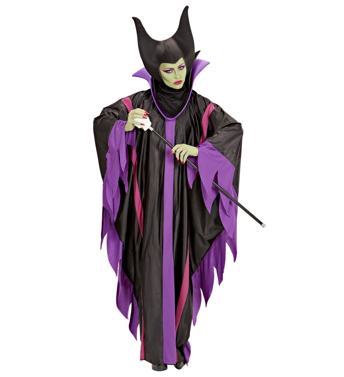 Kostüm Malefizia Gr. S ( Kleid mit Kragen & Hut )