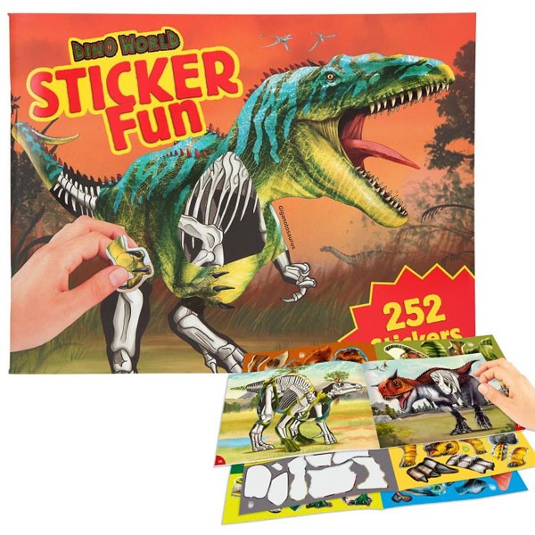 Dino World Sticker Fun von depesche