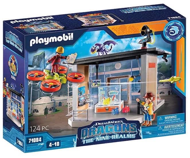 Playmobil 71084  Dragons Icaris Lab