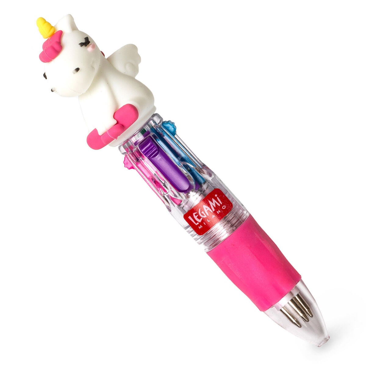 Mini Kugelschreiber mit 4 Farben - Einhorn von Legami